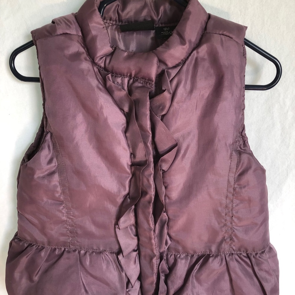Calvin Klein Jeans Girl’s (18mo) Zip-Up Puffy Vest